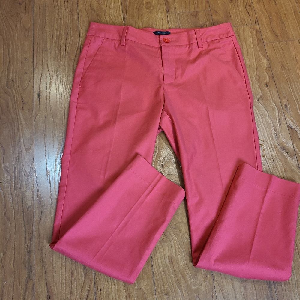 Attitude cotton Spandex cropped dress pant